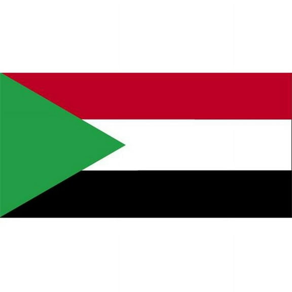 5 ft. X 8 ft. Nyl-Glo Sudan Flag