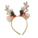 thumbnail image 3 of Diadema con astas de ciervo Strade Fareast Limited para Navidad oro, 3 of 8