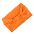 thumbnail image 3 of Diadema de tela con nudo cruzado, elástica y antideslizante, para mujer (naranja), 3 of 14