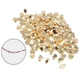 thumbnail image 3 of AMLESO 500Pcs Ccb Spacer Beads Jewelry Making for Beginner Craft Supplies Gold, 3 of 8