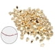 thumbnail image 3 of 500 cuentas espaciadoras para hacer joyas, cuentas sueltas hechas a mano para anillos. Oro, 3 of 9