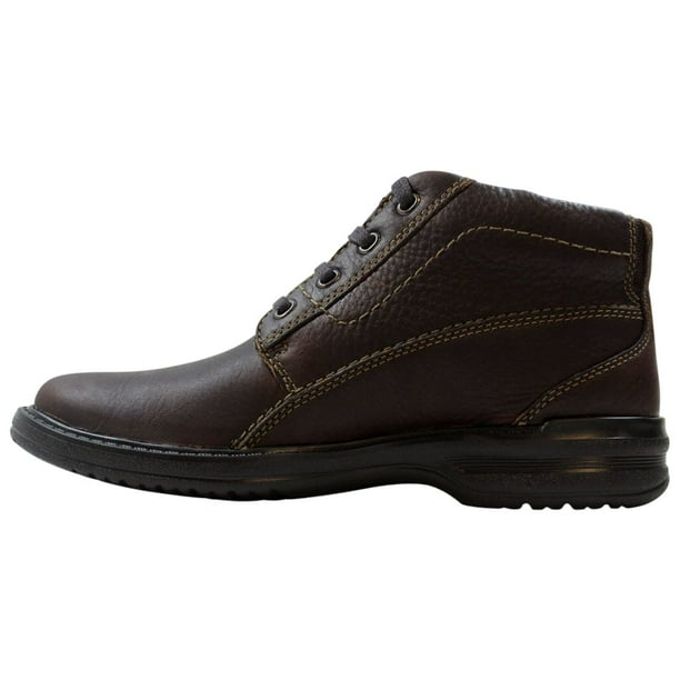 Clarks Sherwin High Brown Tumbled Leather 26103543 Men s Size 7 M