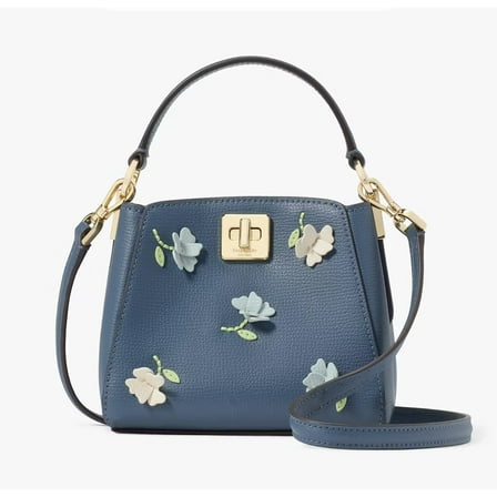 Kate Spade New York Phoebe Applique Mini Top Handle Bag Bluestone Multi