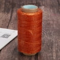 thumbnail image 4 of 150D 820.2ft Waxed Thread Handmade Flat Sewing Stitching Cord Accessories for DIY Leather CraftLight Khaki, 4 of 8