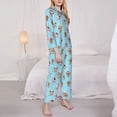 thumbnail image 3 of Balery winter cow cute Conjunto de Pijama con Estampado para Mujer, Conjunto de Dos Piezas con Manga Larga, Ropa de Dormir Suave con Bolsillos, Pijamas Cómodos-X-Large, 3 of 7