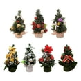 thumbnail image 4 of 20CM Mini Christmas Tree Flower Small Ball Decor Xmas Tree Home Party Decoration Gift, 4 of 7