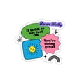 thumbnail image 1 of It's OK Kiss-Cut Stickers, 1 of 3