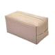 thumbnail image 3 of Funda para caja de pañuelos de piel sintética, decorativa, práctica para guardar pañuelos. Beige, 3 of 9