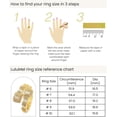 thumbnail image 5 of Iced Out Jewelry Baguette Cz Adjustable Heart Ring, All Match Bling Bling Dainty Gold Pinky Ring Party Rose Gold Love Men Women Luxury Jewelry, 5 of 5