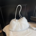 thumbnail image 2 of Ozmmyan Womens Fall Bags Fuzzy Plush Crossbody Handbag Warm Fluffy Shoulder Purse Winter, 2 of 5