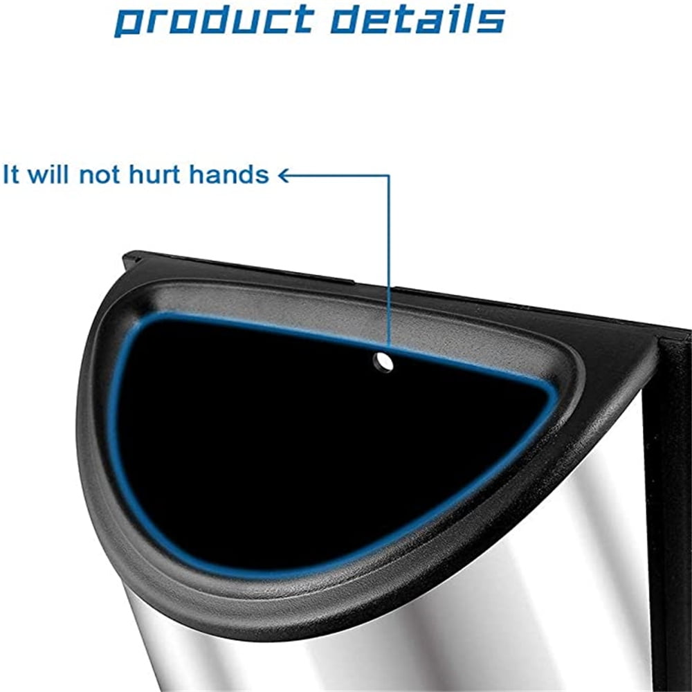 Kepooman Wall Mount Stainless Steel Plastic Bag Holder, Grocery Bag Dispenser Plastic Bag Storage Saver, Silver Kepooman Wall Mount Stainless Steel Plastic Bag Holder, Grocery Bag Dispenser Plastic Bag Storage Saver, Silver
