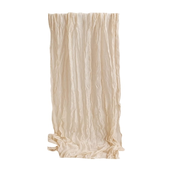 Zmeidao Cheesecloth Table Runner, Rustic Gauze Cheese Cloth Table Runner for Mothers Day, Bridal Shower, Wedding, Thanksgiving, Christmas, Birthday Decor, 35.4x70.8in