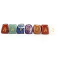 thumbnail image 1 of Engraved Pagan LetteringCrystal Rough Stone Natural Crystal Rough Stone Crystal Meditation Divination Modern Innovation, 1 of 8