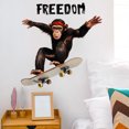 thumbnail image 2 of Adhesivos de pared Skateboarding Gorilla PVC Freedom 40 x 40 cm, 2 of 4