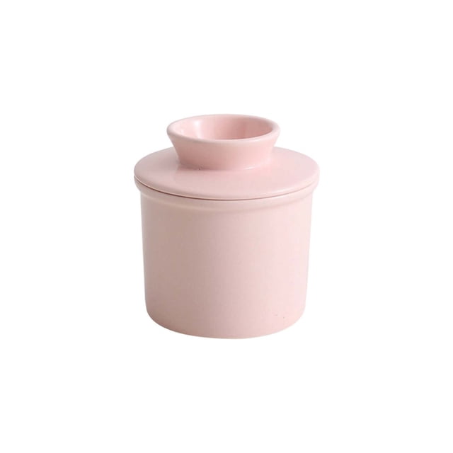 Ceramic Butter Crock With Lid Airtight Countertop Storage Container For Spreadable Butter Dish On Demand French Design Butter