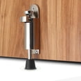 thumbnail image 2 of Tope de puerta con palanca, retenedor, Tope de puerta con resorte, Tope de puerta de metal con control de pie para mantener la puerta estable con tornillos brillar Electrónica, 2 of 5