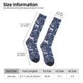 thumbnail image 7 of Knee High Socks for Men and Women, Cartoon Cute Horse Flowers_A Althletic Compression Socks, Support Long Tube Socks for Outdoor Sport, Calf Socks, High Stockings for Women Men, 7 of 7