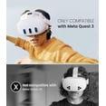 thumbnail image 3 of VR Cooling Fan NVNV for Oculus/Meta Quest 3 w/ Face Pad, 3 of 7