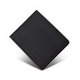 thumbnail image 1 of Multi-function Leather Bag Fashion Cross-section Storage Card Case Men's Wallet Slim Wallet Card Holder BLACK, 1 of 7