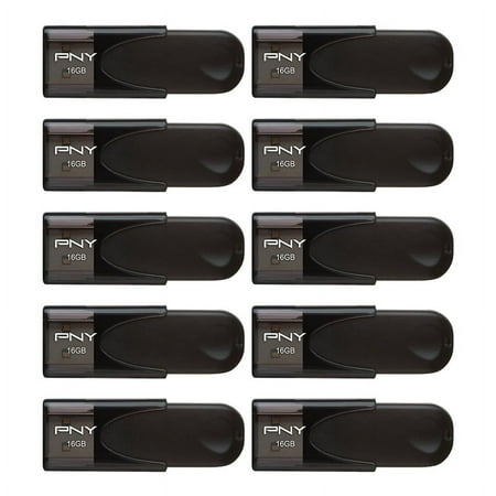 16GB Attaché 4 USB 2.0 Flash Drive 10-Pack