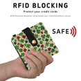 thumbnail image 4 of Qxltty Colorful Clover Ladies Wallet Rfid Slim Thin Compact Credit Card Women Wallet Zipper Coin Pocket and ID Window for Female Gifts, 4 of 8