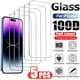 thumbnail image 1 of 5 uds vidrio templado para IPhone 15 14 13 12 11 Pro Max Protector de pantalla para IPhone 12Mini 13Mini 7 8 SE X XS XR 14 15Pro Glass, 1 of 3