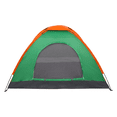 thumbnail image 2 of Hassch Camping Tent for 2 Person, Portable Dome Tent, Waterproof Tent with Carrying Bag for Hiking, Fishing, Picnic, Green & Orange, 2 of 7
