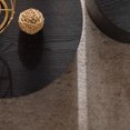 thumbnail image 5 of Leumius Nesting Coffee Table Set of 2, Round Wooden Coffee Tables Circle Modern Table, Accent End Side Table for Small Space Living Room Bedroom Black, 5 of 7