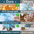 thumbnail image 4 of Topcobe 2 Ft Tabletop Mini Artificial Christmas Tree w/ Light & Xmas Ornaments for Desk Decor, Blue, 4 of 7
