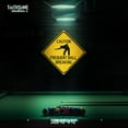 thumbnail image 5 of Caution Frequent Ball Breaking 12" x 12" Funny Tin Road Sign Pool Billiards Game Room 8 Ball Player Pub Tavern Home Bar Decor, 5 of 5