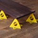 thumbnail image 3 of Triangular Plastic Foot Bracket, 10PCS Paint Stand Kit, Professional Woodworking Paint Stand, Paint Wood Support Lift Pads, 3 of 5
