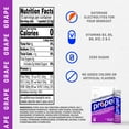 thumbnail image 3 of Propel Electrolyte Enhanced Water Drink Mix Powder Packets, Grape, Zero Calorie & Zero Sugar Hydration with Electrolytes and Vitamins C & E, (10 Packets), 3 of 8