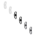 thumbnail image 2 of Fixing Clip,6PC Silicone Cord Organizer - Strong Removable Adhesive Cable Holder for Kitchen Countertops, Wraps & Secures Appliance Cords, Invisible Wire Management for Blender, Coffee Maker, Desk, 2 of 5