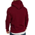 thumbnail image 4 of Sweat à Capuche Décontracté pour Hommes Slim Fit Sweat à Capuche Chandail Haut Chaud, 4 of 4