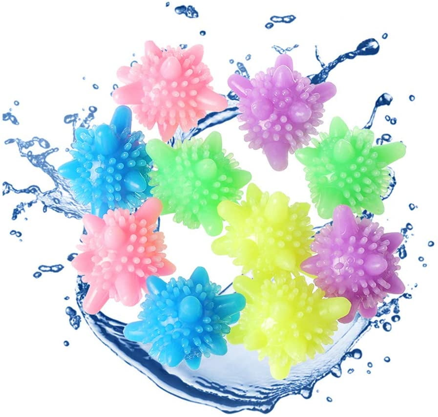 Laundry Washer Balls, Dryer Balls Laundry Scrubbing Balls TangleFree for Washing Machine, 15