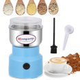 thumbnail image 1 of Molinillo de café Moongiantgo Electric 200 W 300 ml plateado/azul Moongiantgo NA, 1 of 9