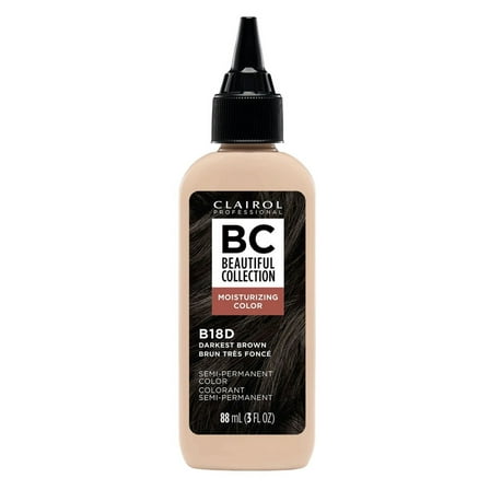 Clairol Beautiful Collection #B18D Darkest Brown 3oz