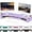 Purple, variant on ANHXN desktop organizer and accessories, monitor stand with drawers and pen holders, office supplies desktop accessories, and workspace desktop organizer