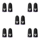 thumbnail image 3 of Guantes Sensibles Inteprter 10 Piezas Gaming Fingertip Tejido Transpirable Antihuellas Portátiles Púrpura Tipo 2, 3 of 6