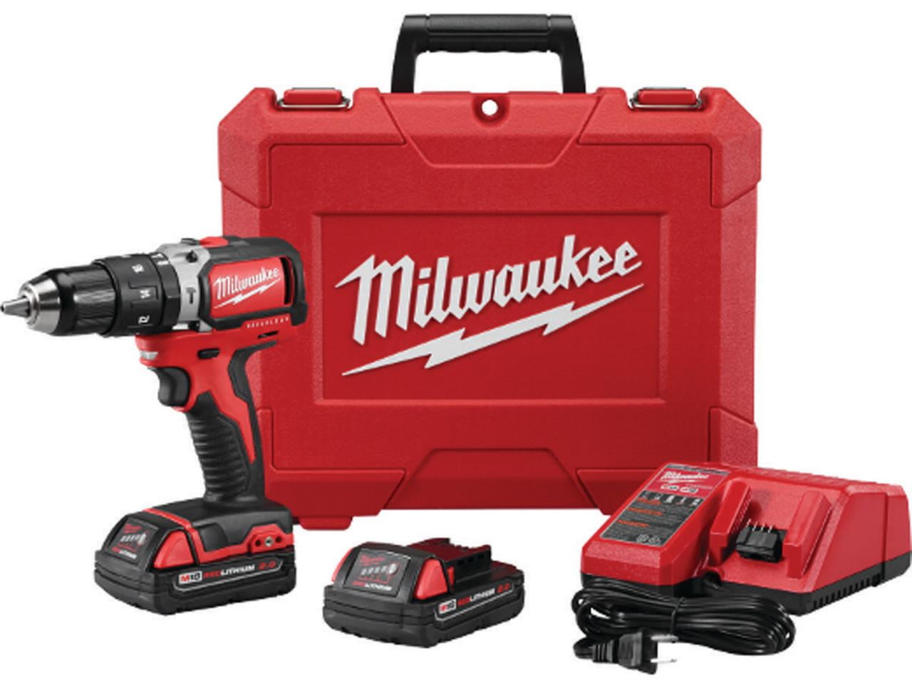 M18 270122CT Compact Drill/Driver Kit, 18 V, LithiumIon, 1/2 in Metal