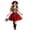 Red, variant on Faraee Pirate Costume Kit for Girls Sleeveless Tulle Tutu Dress Buccaneer Princess Halloween Dress Up Cosplay Party Dress Up Skirts Size 3-12 Years