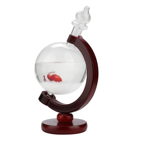 Verre de Détection de Changement de Température Ne Tombe Pas Facilement Cadeaux, Verre de Tempête de Vent stable et Beau, pour Prévoir la Météo