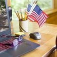 thumbnail image 7 of 12Pcs Small American USA Flags on Wooden Stick Mini United States Flag Hand Held Flag Decorations,3.94x5.91 Inch, 7 of 7