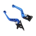 thumbnail image 3 of Motorcycle Clutch Brake Lever, Handle CNC Aluminum Drum Brake Lever Set for GY6 CG125 with Precision Machined Pivot Bore Enhances Riding Security, 3 of 7