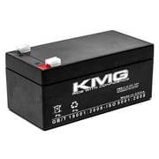 KMG 12V 3Ah Replacement Battery Compatible with Sonnenschein CR123.3 LCR12V3.4P S1234P1