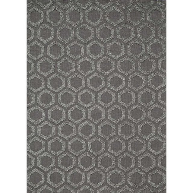 Momeni Céleste 4' X 4' Tapis Rond au Charbon de Bois