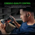 thumbnail image 4 of Guantes de juego para controlador de juegos móvil, material de fibra nano-plata con dedo táctil, guantes de pantalla táctil sin costuras, transpirables y antisudor de alta sensibilidad para juegos de, 4 of 6