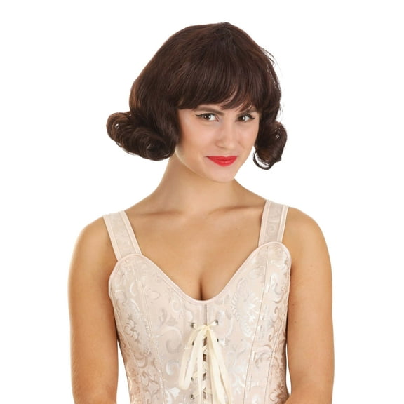 Brown 50's Wig
