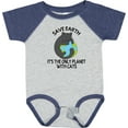 thumbnail image 3 of Inktastic Save Earth It's the Only Planet with Cats with Black Cat Boys or Girls Baby Bodysuit, 3 of 5