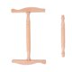 thumbnail image 1 of Devanador de madera portátil, soporte para madejas, robusto y artesanal, para la fabricación de madejas y accesorios., 1 of 9